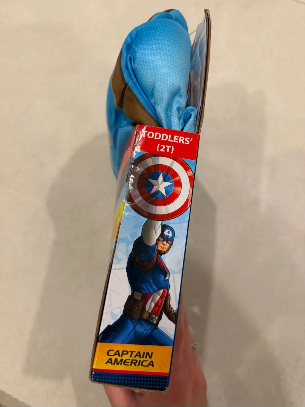 Marvel Captain America Toddler Costume - Blue, Red, White - Picture 3 of 4